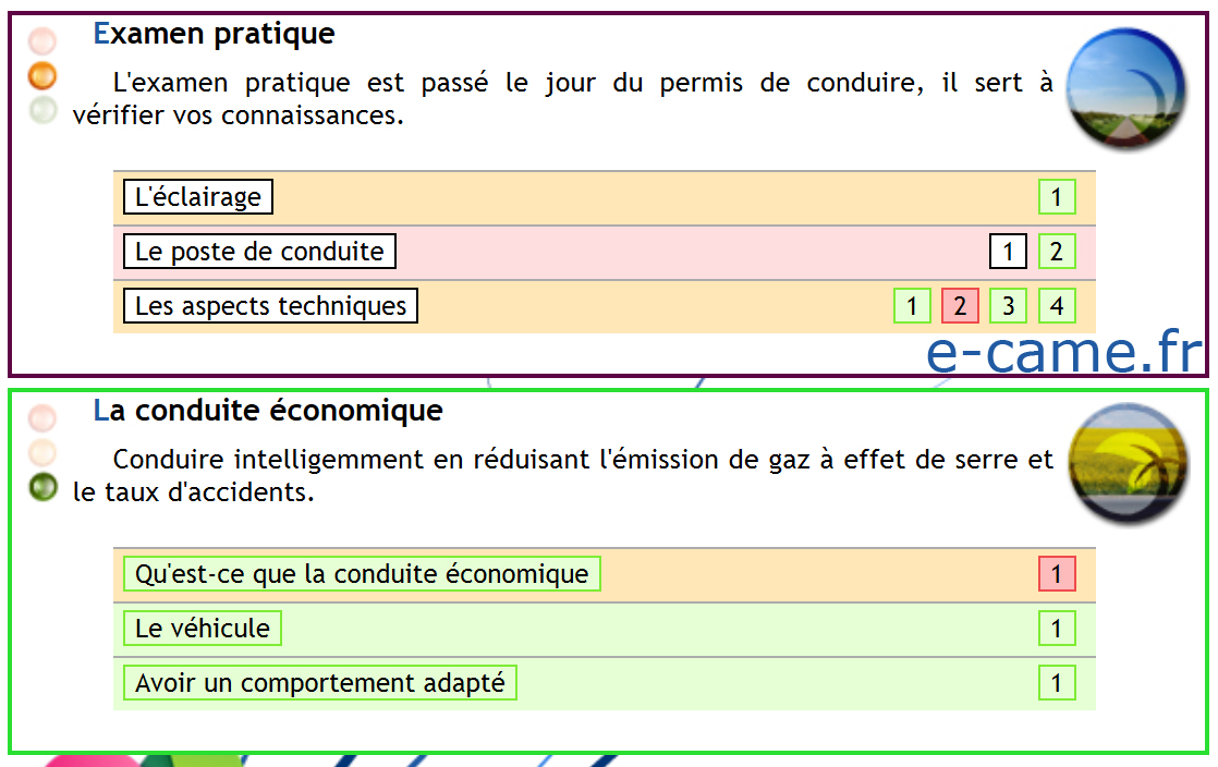 examen de code de la route en ligne - permis B en candidat libre