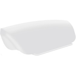 Panneau de toit creux vierge blanc