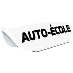 copy of Panneau de toit Auto-Ecole courbé non lumineux