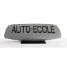 Panneau de toit auto-école fin Gris