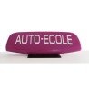 Panneau de toit auto-école fin Violet