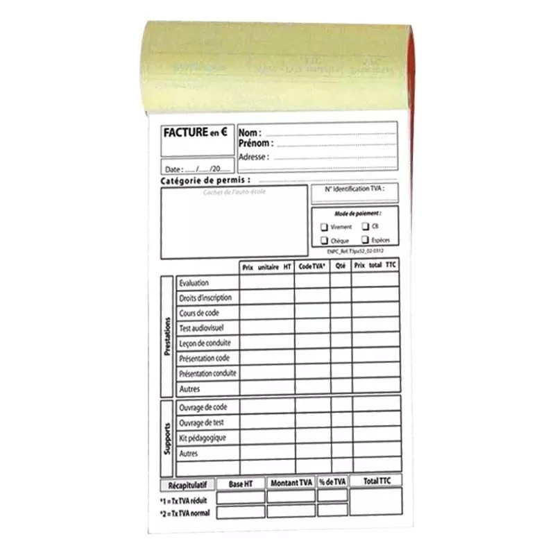 copy of Livret d'apprentissage du permis de conduire B / AAC / CS Modèle 2023