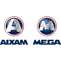 Système double commande à pédales auto-école AIXAM MEGA