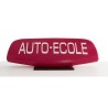 Panneau de toit incurvé Auto-École magenta