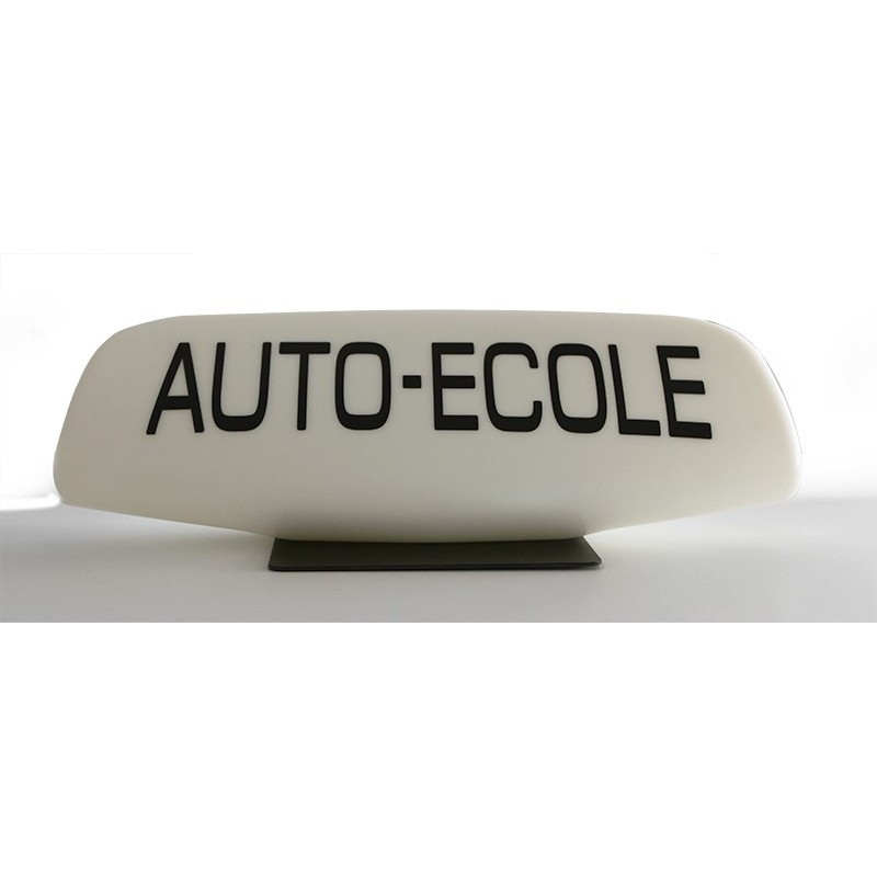copy of Panneau de toit Auto-Ecole courbé non lumineux