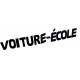 Panneau de toit "Voiture-Ecole" lumineux