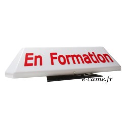 Support de communication - Panneau de toit personnalisable lumineux "En Formation"