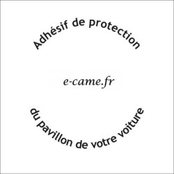 Auto-adhésif de protection de pavillon de toit